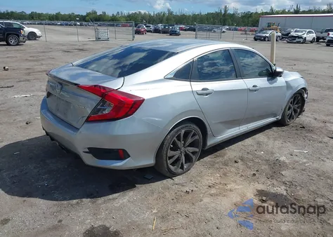 2020 Honda Civic Sport z USA, uszkodzony, nr VIN 2HGFC2F81LH594612